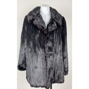 Ceresnie & Offen Fur Coat Size Large